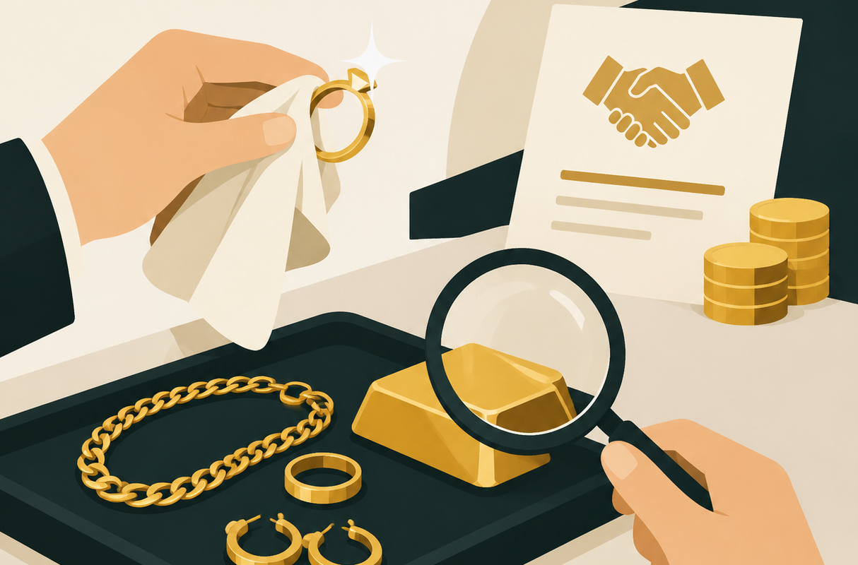 Как подготовить золото к продаже и оценить предложение о выкупе
